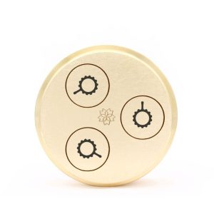 matrize messing creste di gallo rigate/hahnenkamm mit streifen fimar vip2, vip4, fimar mpf 2.5, mpf 4, pf25e, pf40e, nmf8