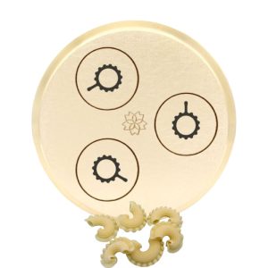 matrize messing creste di gallo rigate/hahnenkamm mit streifen fimar vip2, vip4, fimar mpf 2.5, mpf 4, pf25e, pf40e, nmf8