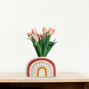 glückliche regenbogenvase happy rainbow vase