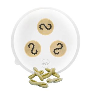 matrize pom/messing casarecce rigate / gestreift 12 mm für philips pastamaker avance / 7000er