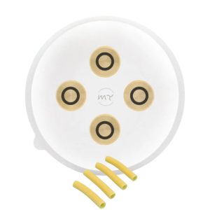 matrize pom/messing ziti / maccheroni glatt für philips pastamaker avance / 7000er