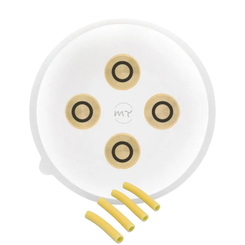 matrize pom/messing ziti / maccheroni glatt für philips pastamaker avance / 7000er