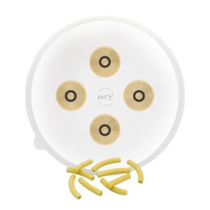 matrize pom/messing maccheroncini lisci 5 mm für philips pastamaker avance / 7000er