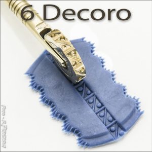 sardisches dekorrad für pasta und gebäck kompl. aus messing nummer 5 (kopie)