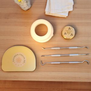 set starterkit (pom messing für philips pastamaker avance / 7000er): matrizen fusilli a4 + muschelnudel + makkaroni + teigkarte + reinigungsinstrumente