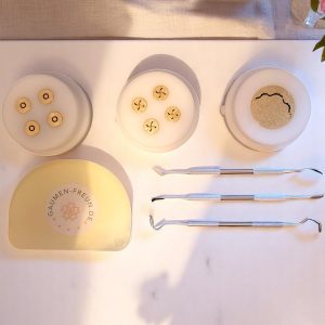 set starterkit (pom messing für philips pastamaker avance / 7000er): matrizen fusilli a4 + muschelnudel + makkaroni + teigkarte + reinigungsinstrumente