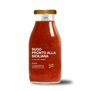 sizilianisches bio tomaten sugo alla siciliana 250 g vegan und glutenfrei