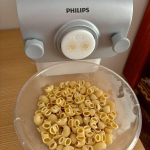 matrize pom canestrino / körbchen gestreift Ø 8,5 mm für philips pastamaker avance / 7000er