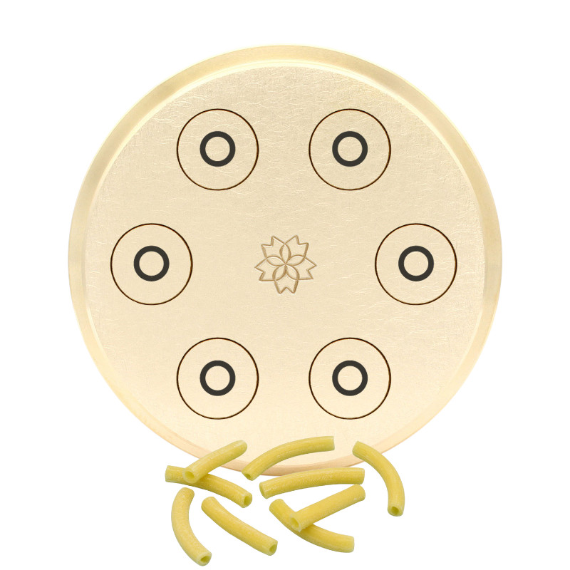 matrize messing maccheroncini glatt 5 mm für fimar pf25e, pf40e, mpf 2.5, mpf 4, vip2, vip4, nmf8