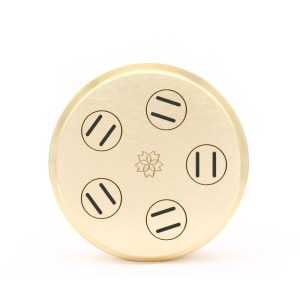 matrize messing tagliatelle 8 x 1 mm für fimar pf25e, pf40e, mpf 2.5, mpf 4, vip2, vip4, nmf8