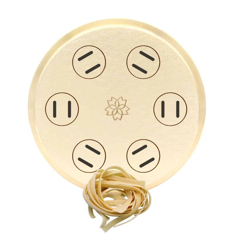 matrize messing tagliatelle 6 x 1 mm für fimar pf25e, pf40e, mpf 2.5, mpf 4, vip2, vip4, nmf8