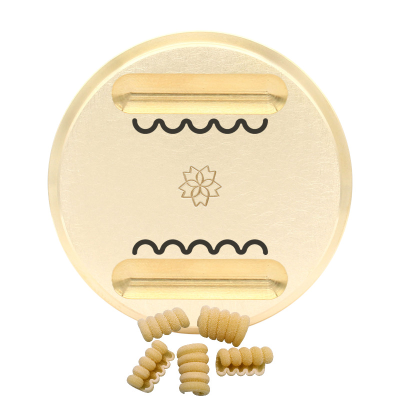 matrize messing riccioli 25 mm spessore 1 mm für fimar pf25e, pf40e, mpf 2.5, mpf 4, vip2, vip4, nmf8