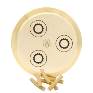 matrize messing maccheroni gestreift 8 mm für häussler pn100, emma, lillodue