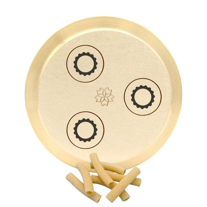 matrize messing maccheroni gestreift 8 mm für häussler pn100, emma, lillodue