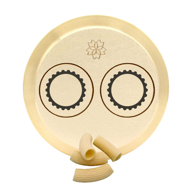 matrize messing maccheroni gestreift Ø 15 mm für häussler pn100, emma, lillodue