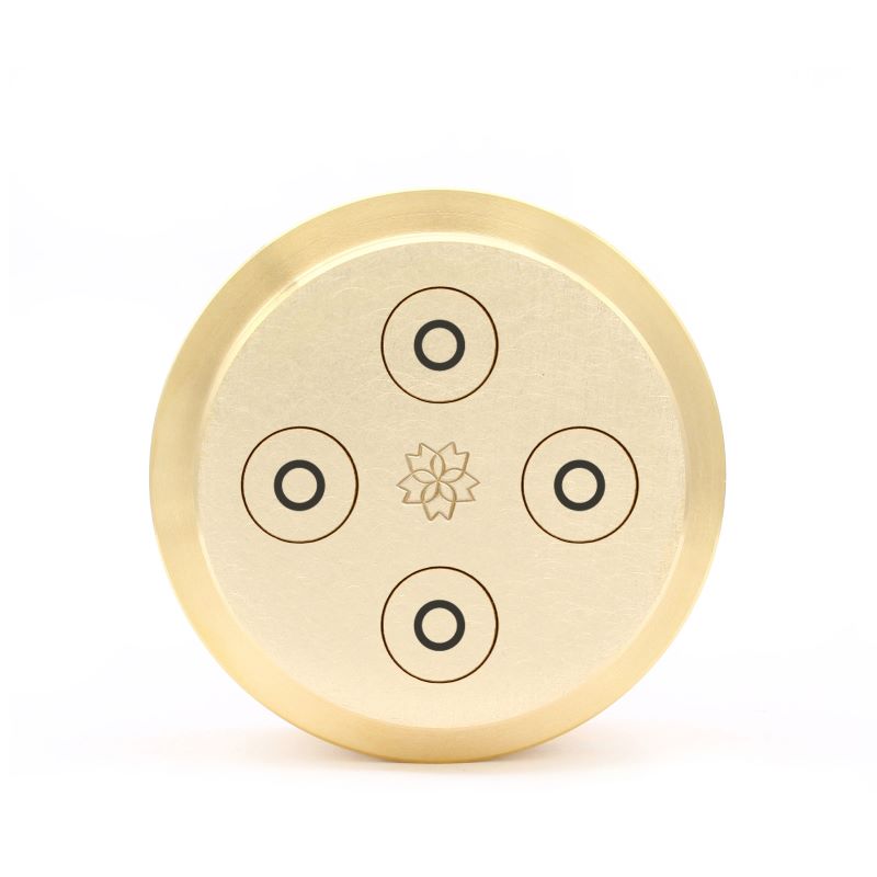 matrize messing maccheroncini 5 mm für häussler pn100, emma, lillodue