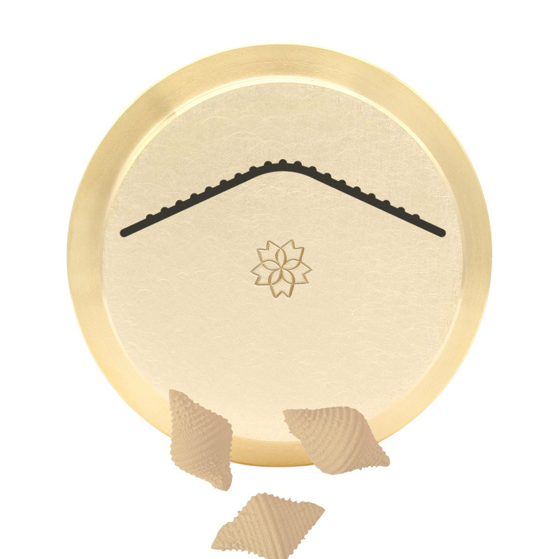 matrize messing conchiglione gestreift 44 mm für häussler pn100, emma, lillodue