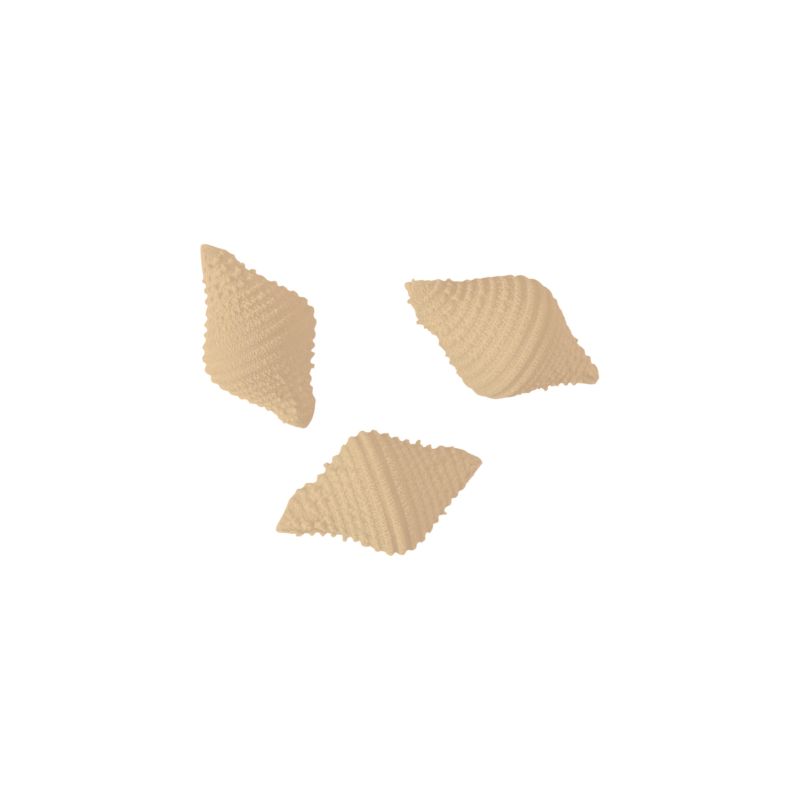 matrize messing conchiglione gestreift 44 mm für häussler pn100, emma, lillodue