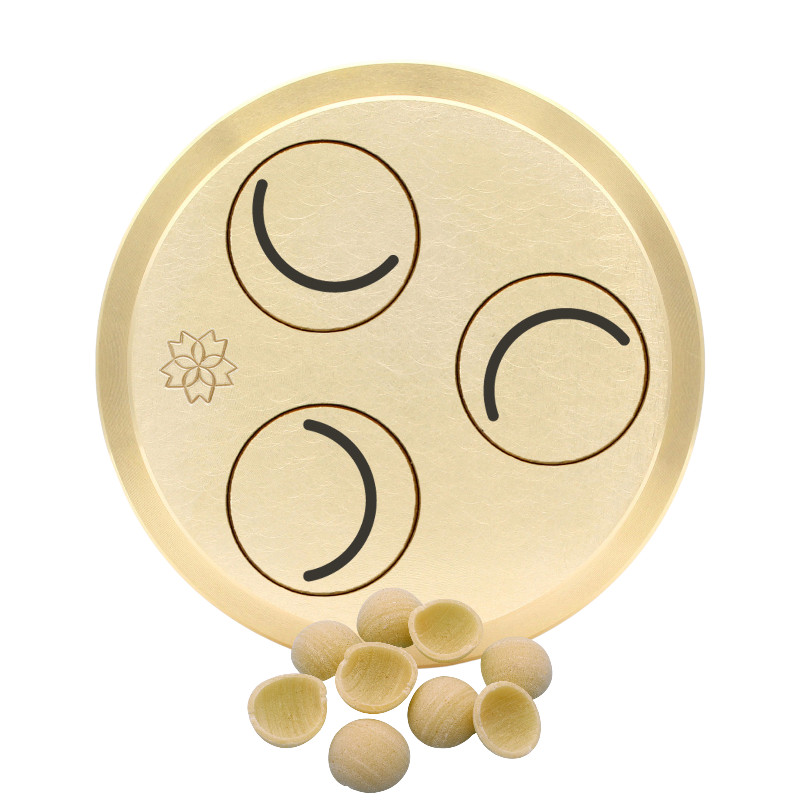 matrize messing orecchiette 18 mm für tr70 sela la pastaia korngold avancini omegaone