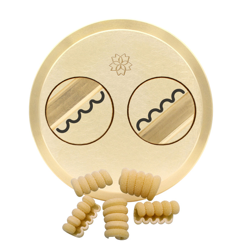 matrize messing riccioli 21 mm für tr70 sela la pastaia korngold avancini omegaone