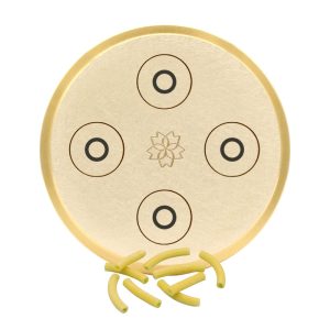 matrize messing maccheroncini glatt 5 mm für la fattorina, fimar mpf 1.5, pf15e und andere