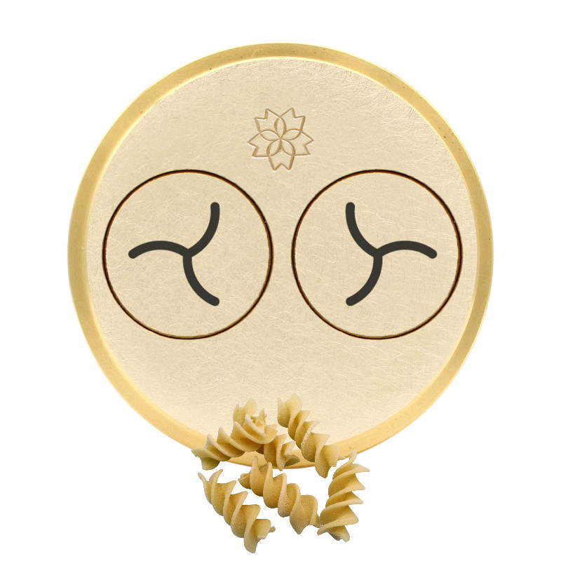 matrize messing fusilli 3p 13 mm für la fattorina, fimar mpf 1.5, pf15e und andere