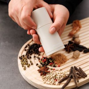 profi gewürzmühle kaschmir beige