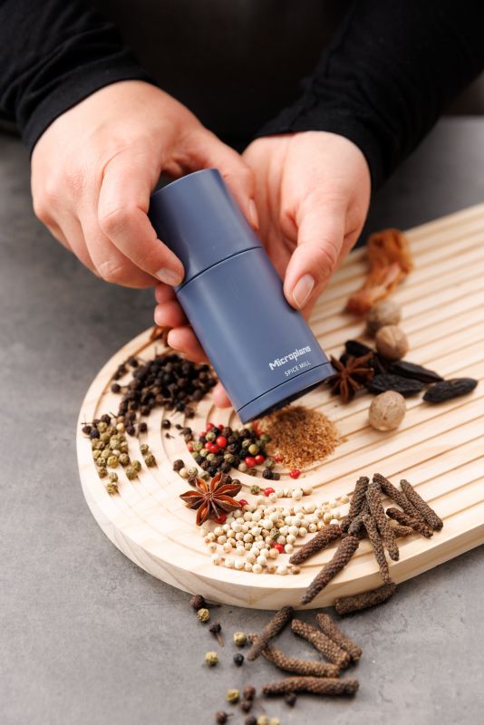 profi gewürzmühle denim blau