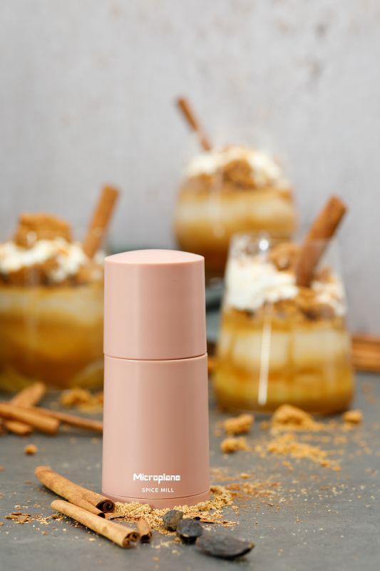 profi gewürzmühle altrosa