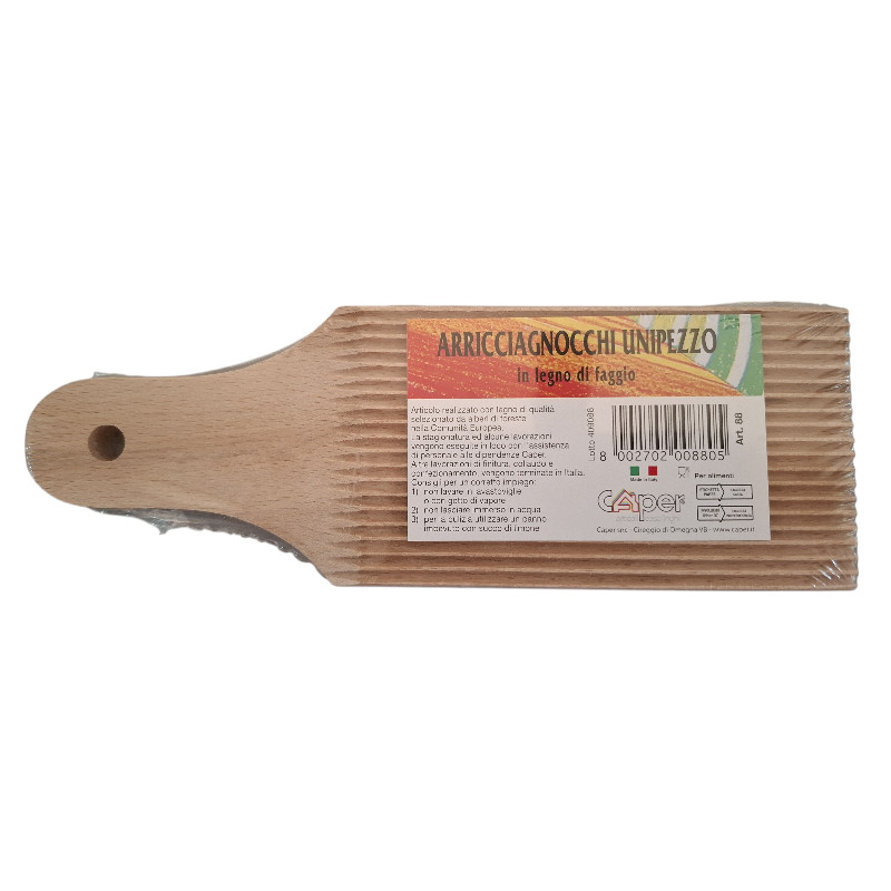 kompaktes gnocchibrettchen buchenholz