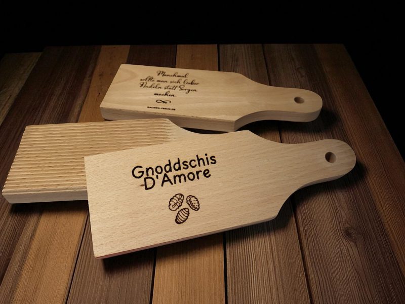 gnocchibrettchen "gnotschi d´amore" sonderedition
