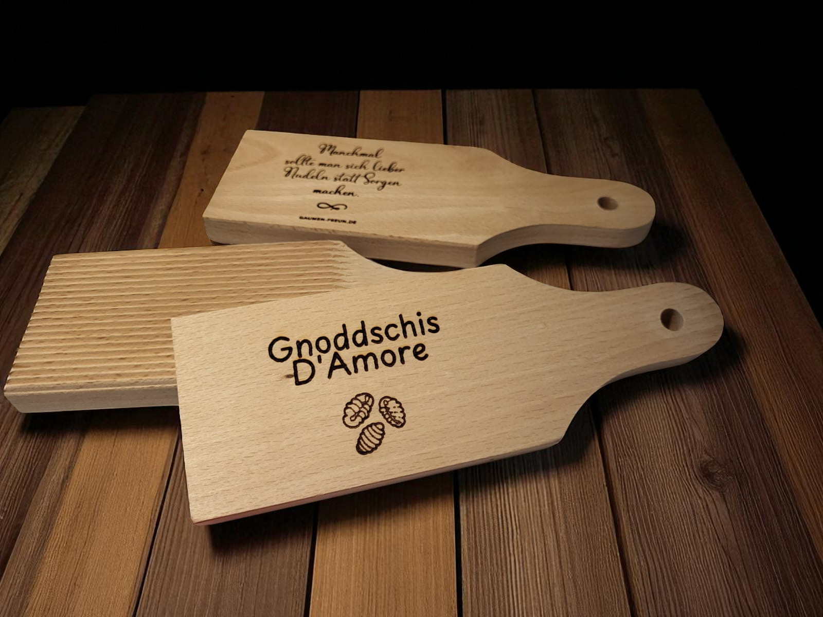 gnocchibrettchen "gnotschi d´amore" sonderedition
