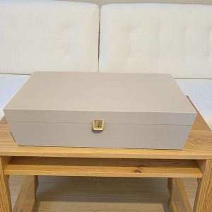 holzbox weiß für 22 matrizen philips pastamaker avance/7000er ohne trennsteg