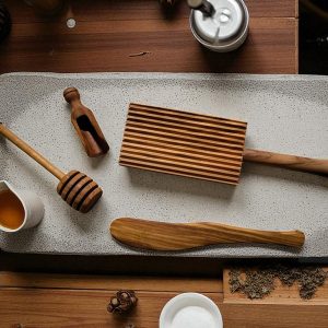 buttermesser olivenholz 18 cm