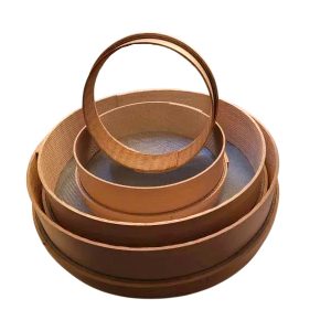 küchen /mehl / feinsieb rund Ø 40 holz m. metallgitter