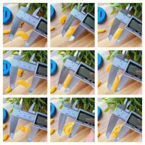 silikonform nr. 1 makkaroni, hörnchen, hahnenkamm 3 formstücke