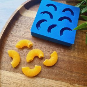 silikonform nr. 3 hörnchen gerillt 7 formstücke