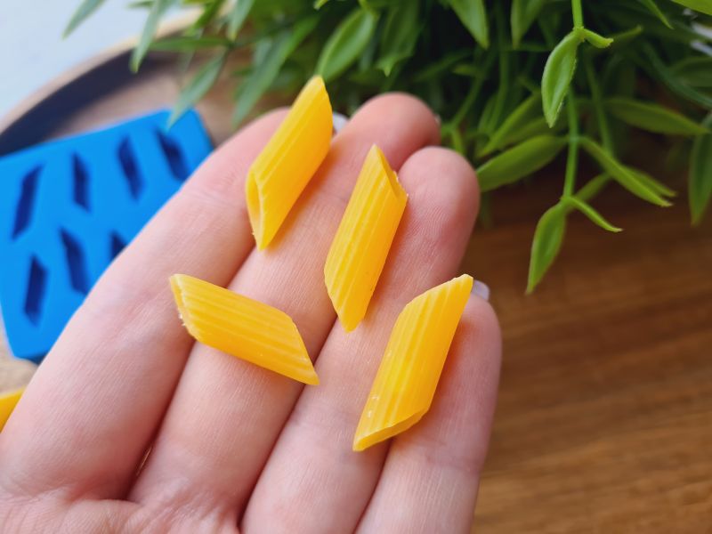 silikonform nr. 4 penne 9 formstücke