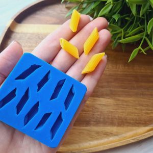 silikonform nr. 4 penne 9 formstücke