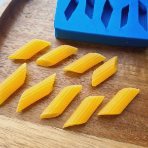 silikonform nr. 4 penne 9 formstücke