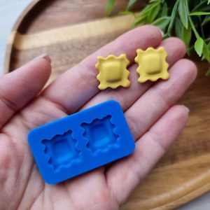 silikonform nr. 5 ravioli 2 formstücke