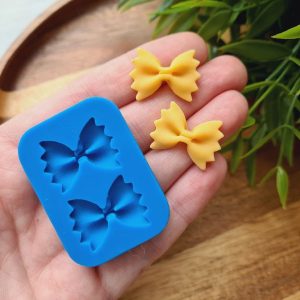 silikonform nr. 8 mini schmetterling / farfalle glatt 2 formstücke