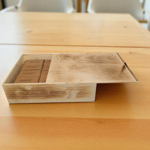 holzbox weiß für 22 matrizen philips pastamaker avance/7000er ohne trennsteg