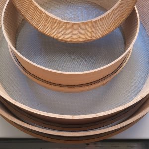 küchen /mehl/ feinsieb rund, du.40 holz m. metallgitter