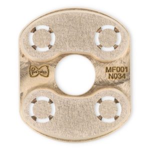 inlay bronze (typ 1) maccheroni glatt einsatzhalter erforderlich