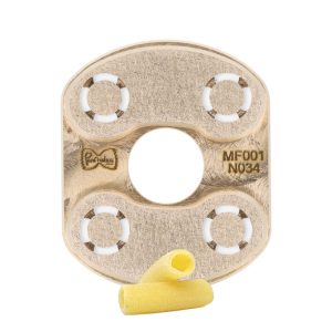 inlay bronze (typ 1) maccheroni glatt einsatzhalter erforderlich