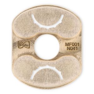 inlay bronze (typ 1) orecchiette gestreift einsatzhalter erforderlich