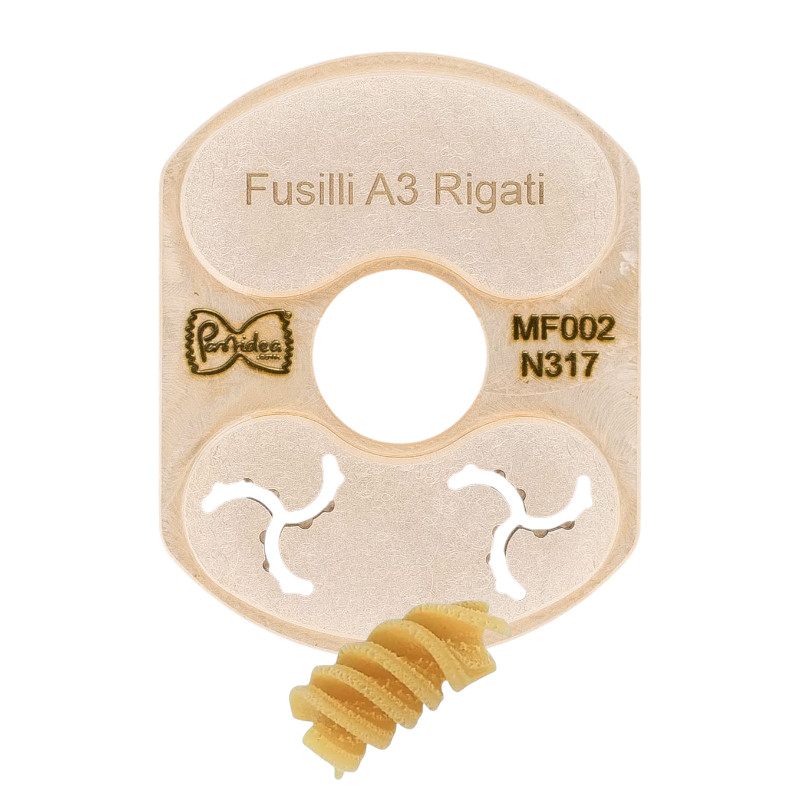 inlay bronze (typ 2) fusilli a3 gestreift einsatzhalter erforderlich