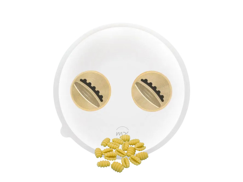 matrize pom/messing gnocchi sardi 16 mm für philips pastamaker avance / 7000er