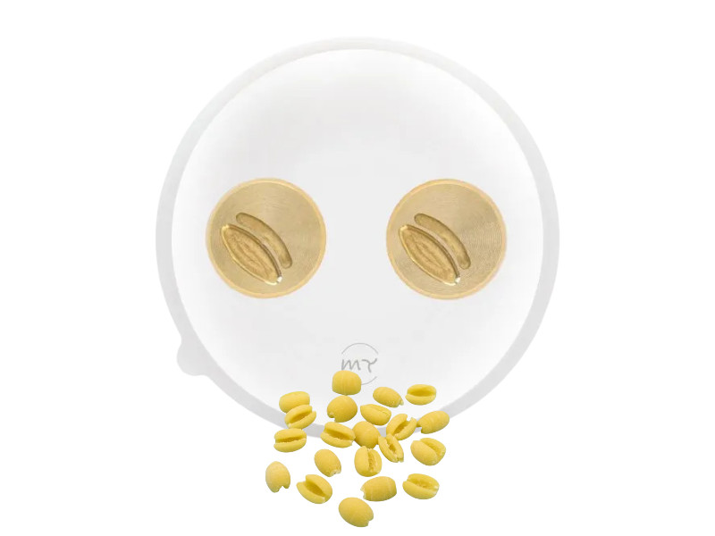 matrize pom/messing pisarei 12,5 mm für philips pastamaker avance / 7000er